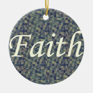 Resounding Faith Keramisch Ornament