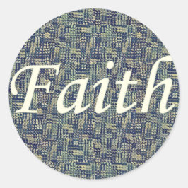 Resounding Faith Ronde Sticker