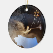 Resounding Victory- Ornament- Joods Keramisch Ornament (Links)