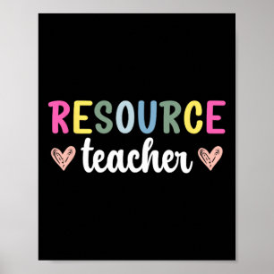 Resource Leraar Resource Onderwijs Poster