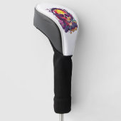Respawn Klaar � Grappige Gamer Schedel Golfheadcover (Schuin)