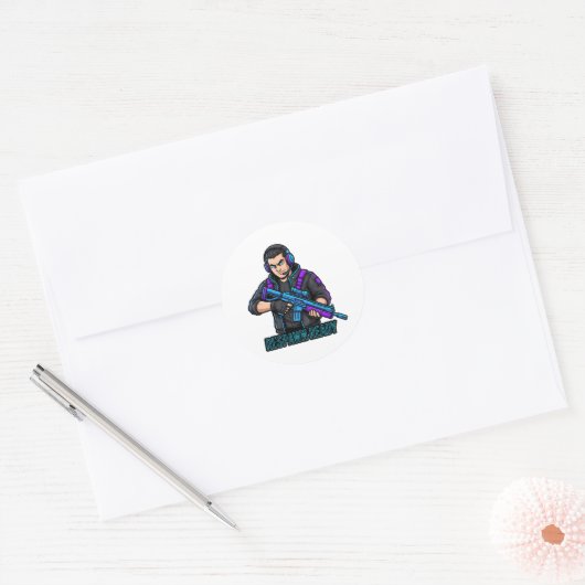 Respawn klaar Sticker (Envelop)