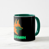 RESPAWN – Neon Gamer Fox Logo Mok (Voorkant rechts)