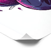 Respawn Ready � Funny Gamer Skull Perfect Poster (Hoek)