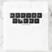 ReSpeak Logo Sticker (Tas)