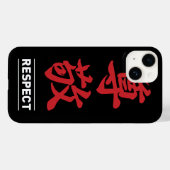 Respect 2 Case-Mate iPhone case (Achterkant (horizontaal))