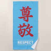 Respect 2 strandlaken (Voorkant)