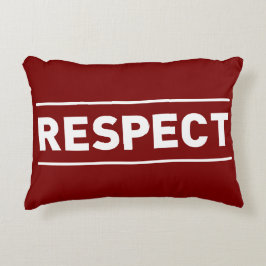 respect accent kussen