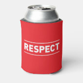 respect blikjeskoeler (Blikje Achterkant)