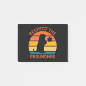 Respect De Bosmarmot Post-it® Notes (Voorkant)