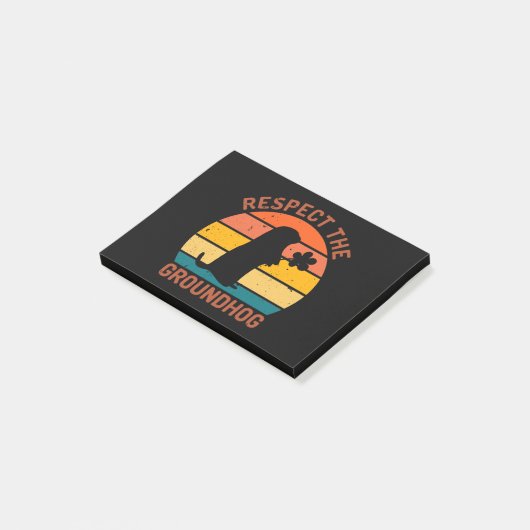 Respect De Bosmarmot Post-it® Notes (Schuin)