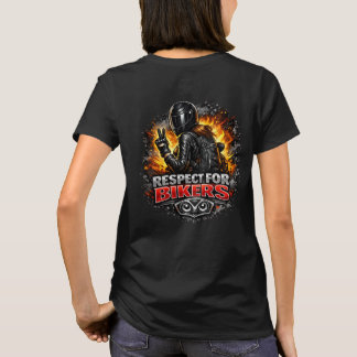 Respect for bikers t-shirt