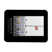 Respect: Inspirerend prijsopgave 1 Magneet (Horizontaal)