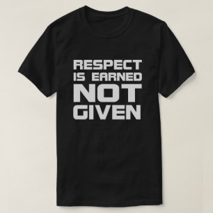 Respect is Basic Dark-Tshirt T-shirt