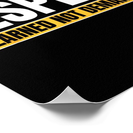 Respect Is Earned Not Demanded Funny Quote  Poster (Hoek)