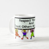Respect Jezelf Koffiemok (Voorkant links)