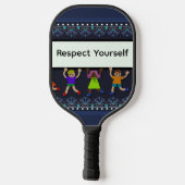 Respect Jezelf Pickleball Paddle (Achterkant)