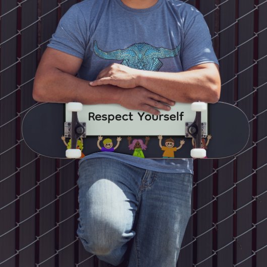 Respect Jezelf Skateboard (Buiten 3)