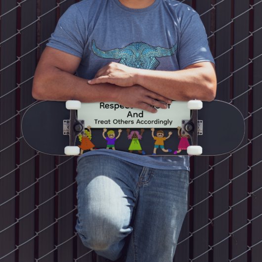 Respect Jezelf Skateboard (Buiten 3)
