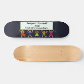 Respect Jezelf Skateboard (Horizontaal)
