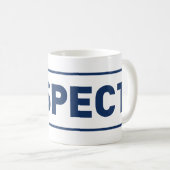 respect koffiemok (Voorkant rechts)