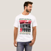RESPECT LIFE - GO VEGAN - 01m T-shirt (Voorkant volledig)