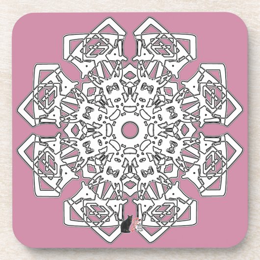 Respect Octa Glyph Dawn Onderzetter (Voorkant)