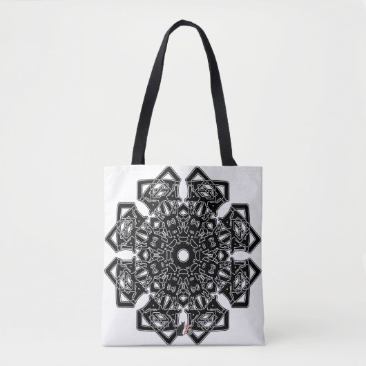 Respect Octa Glyph Tote Bag (Voorkant)