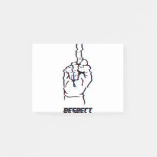 respect post-it® notes