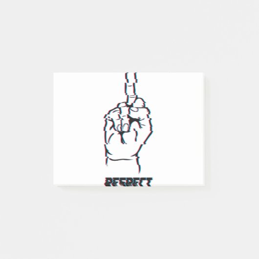 respect post-it® notes (Voorkant)