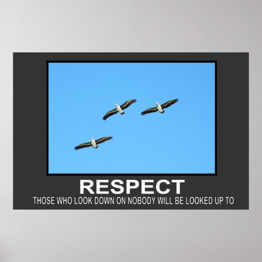 respect poster (Voorkant)