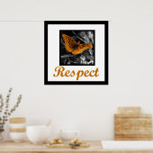 respect poster (Keuken)