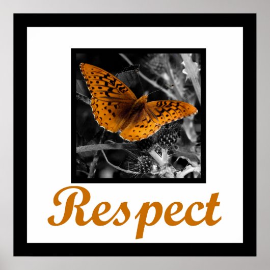 respect poster (Voorkant)