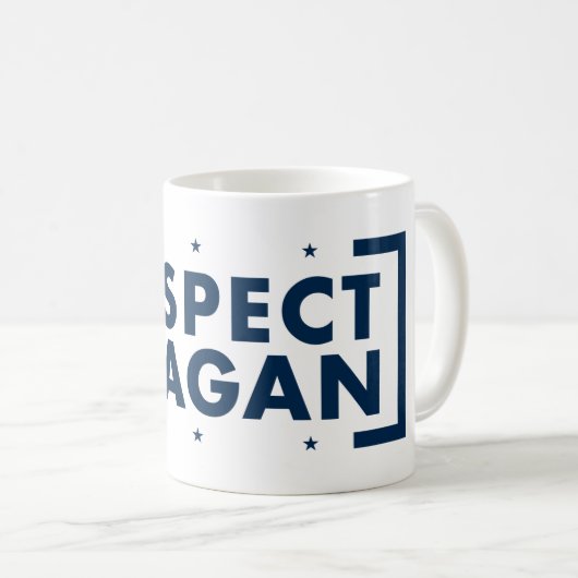 Respect Reagan Koffiemok (Voorkant rechts)