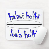 Respect, respect voor Surfer Mousepad Muismat (Met muis)