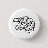 respect ronde button 3,2 cm (Voorkant)