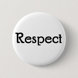 respect ronde button 5,7 cm