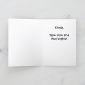Respect Scale Privacy Get Well Card #1 SCD-2 Kaart (Binnen)