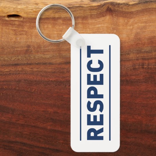 respect sleutelhanger (Voorkant)