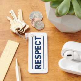 respect sleutelhanger