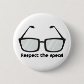 Respect Soort Ronde Button 5,7 Cm (Voorkant)