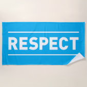 respect strandlaken (Voorkant)