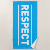 respect strandlaken (Voorkant)