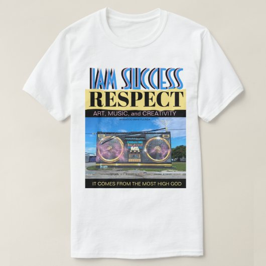 RESPECT T-SHIRT (Design voorkant)