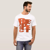 respect t-shirt (Voorkant volledig)