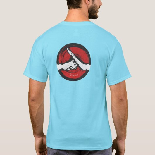 respect t-shirt (Achterkant)