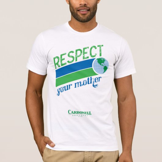 respect t-shirt (Voorkant)