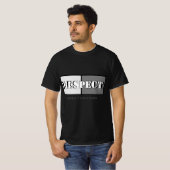 respect t-shirt (Voorkant volledig)