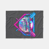 Respect The Drip Baseball Ice Cream For Kids Boys  Fleece Deken (Voorkant (Horizontaal))