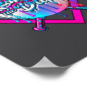 Respect The Drip Baseball Ice Cream For Kids Boys  Poster (Hoek)